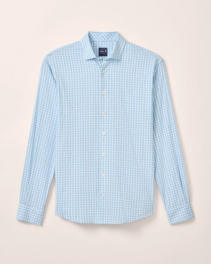 Johnnie-O Performance Button Up Shirt - Westwood Maliblu JMWL101100