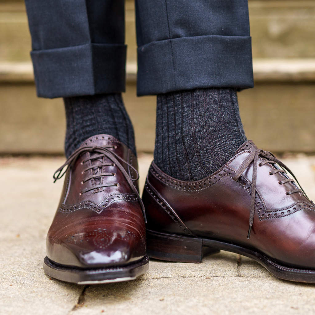 Boardroom Socks Merino Wool Mid-Calf Dress Socks