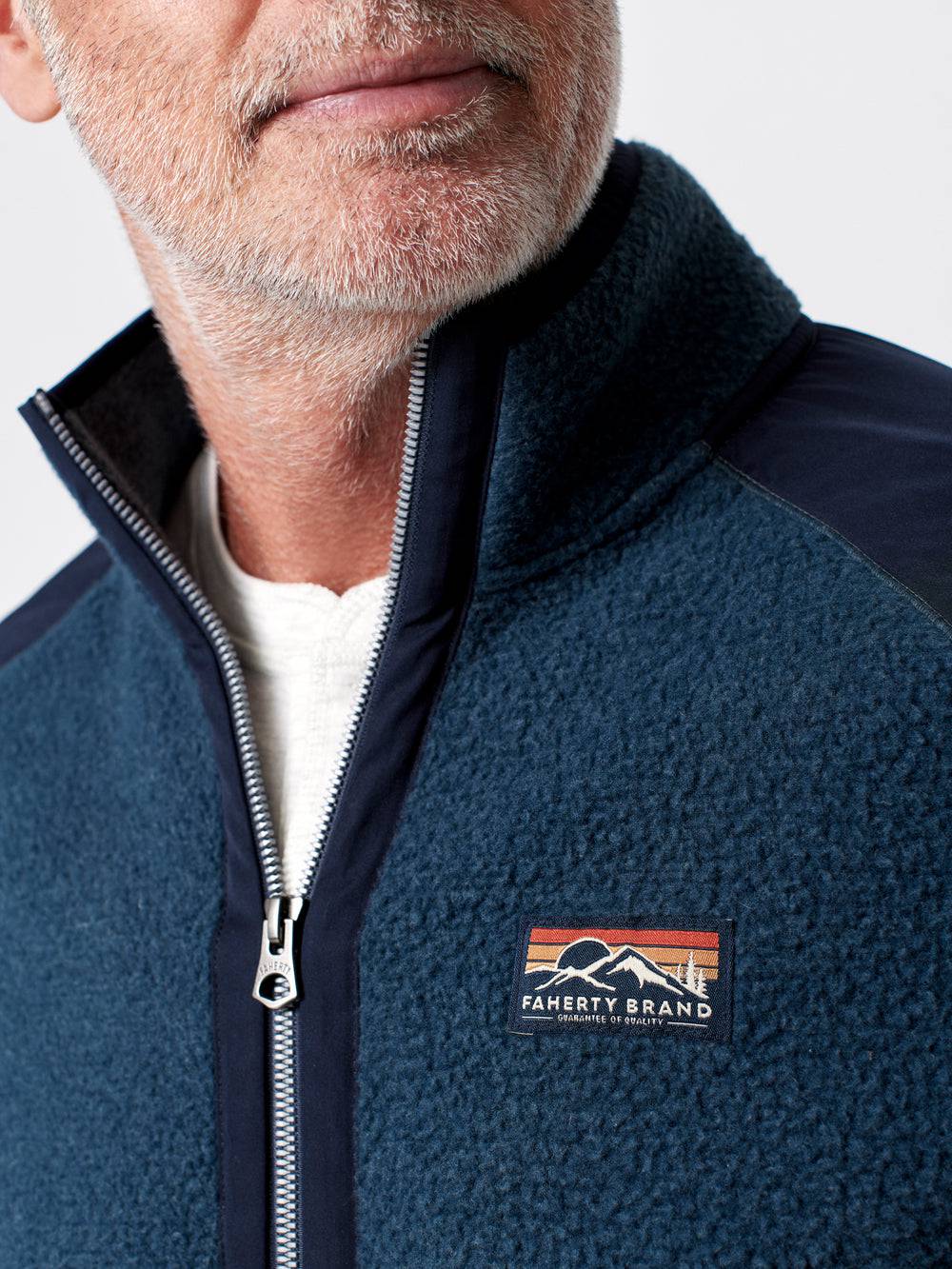 Faherty Mountain Sherpa Full Zip