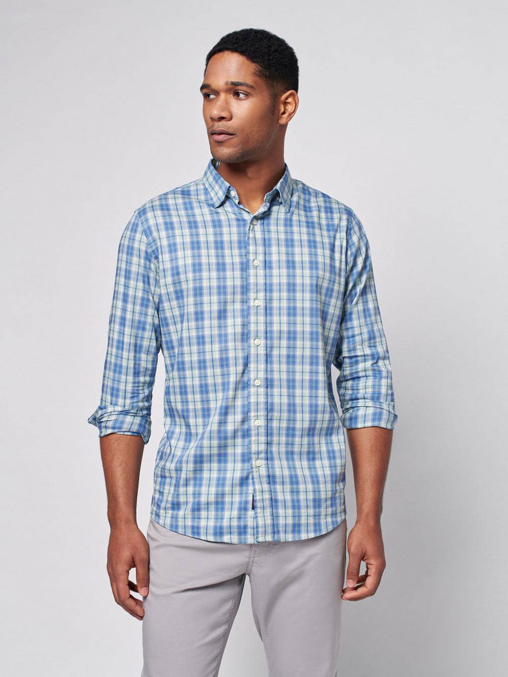 Faherty Ponderosa Plaid Movement Shirt