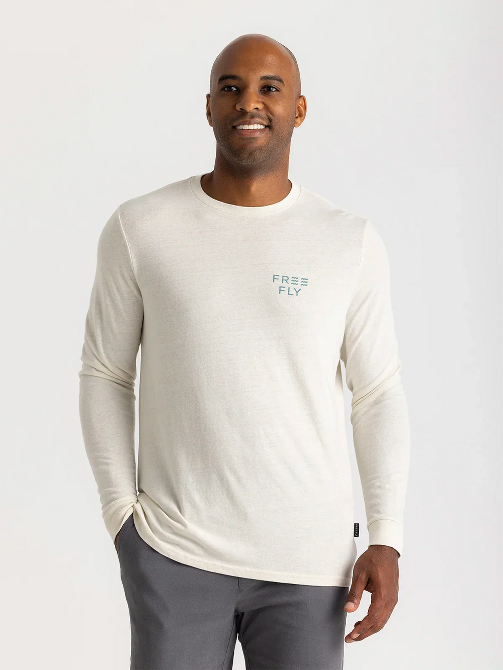 Free Fly Evenfall Long Sleeve Heather Birch MGREFLS