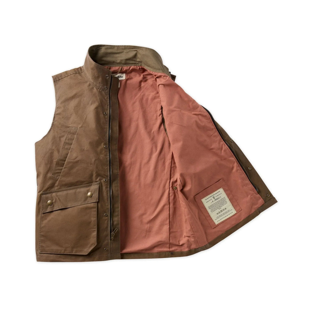 Tom Beckbe Kinsman Vest Tobacco MO005