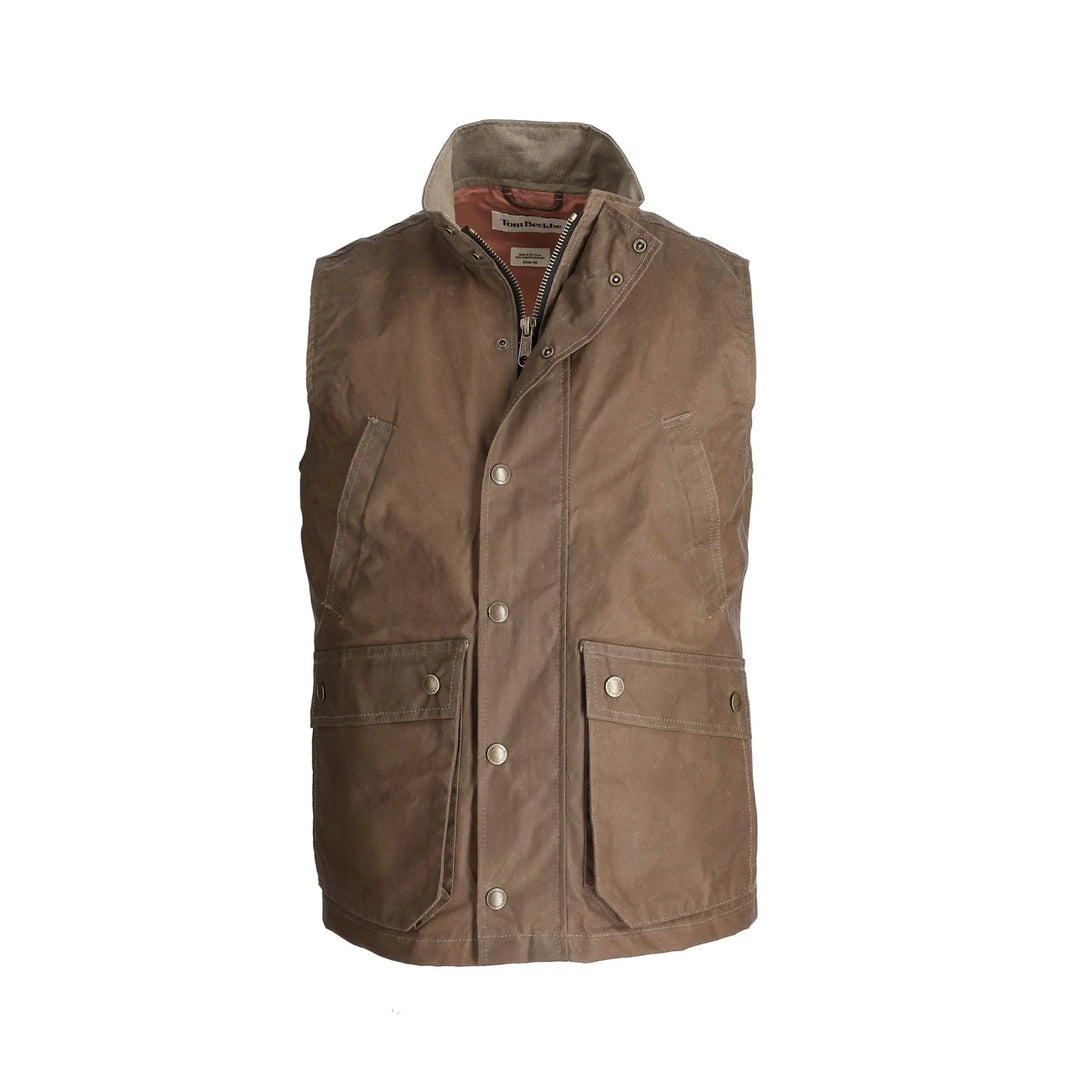 Tom Beckbe Kinsman Vest Tobacco MO005