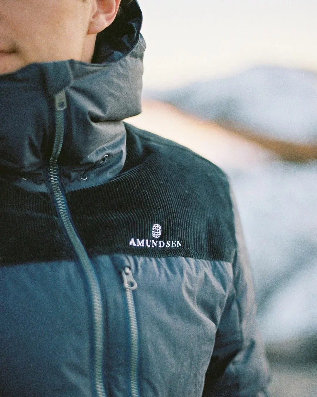 Amundsen Groomer Jacket Faded Navy MJA03.1