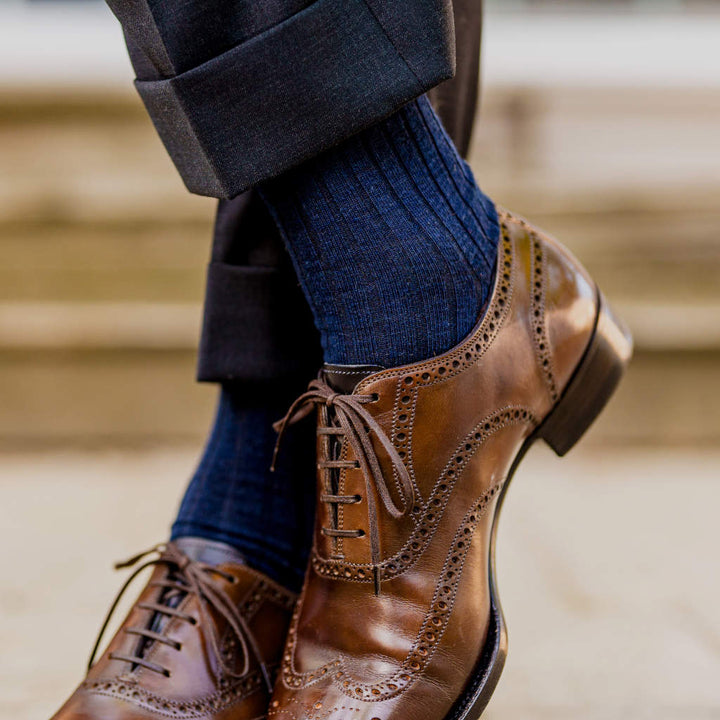 Boardroom Socks Merino Wool Mid-Calf Dress Socks