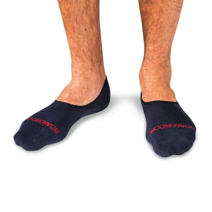 Boardroom Socks No-Show Socks Navy NS-2-R