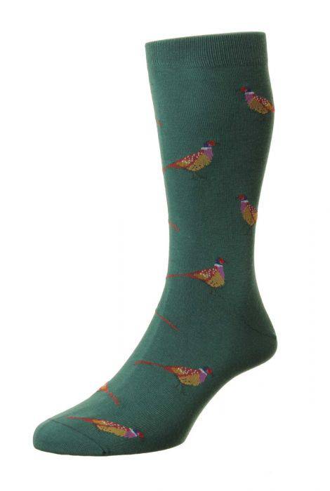 Pantherella Firle Pheasant Cotton Sock