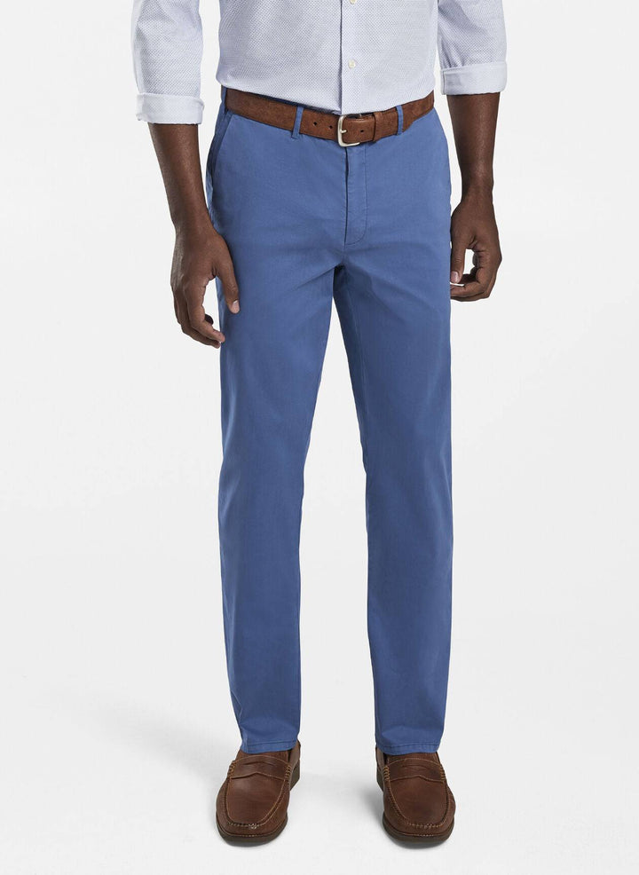 Peter Millar Crown Soft Flat-Front Trouser