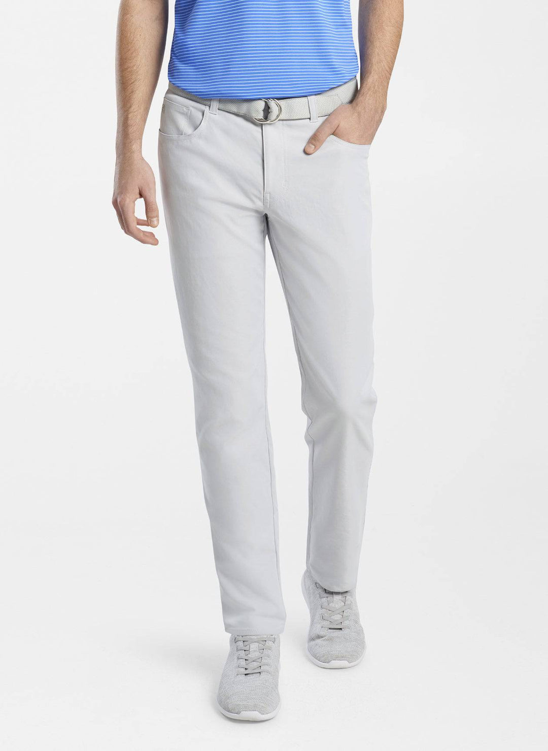 eb66 Performance Five-Pocket Pant in Stone by Peter Millar