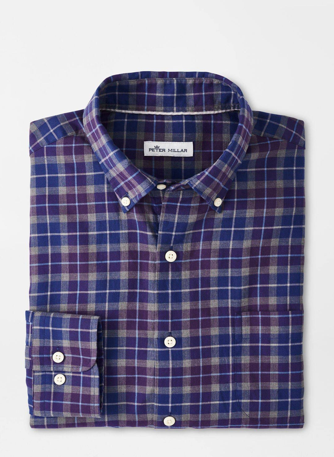 Peter Millar Ledson Autumn Soft Cotton Sport Shirt