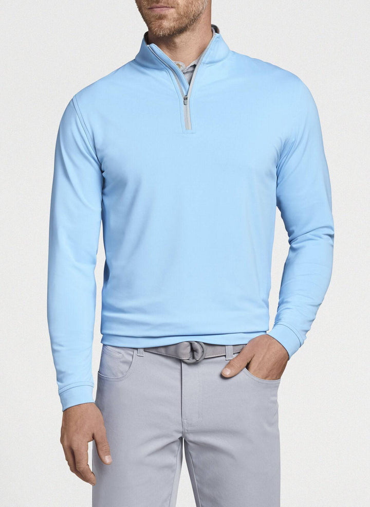 Peter Millar Perth Stretch Loop Terry Quarter-Zip