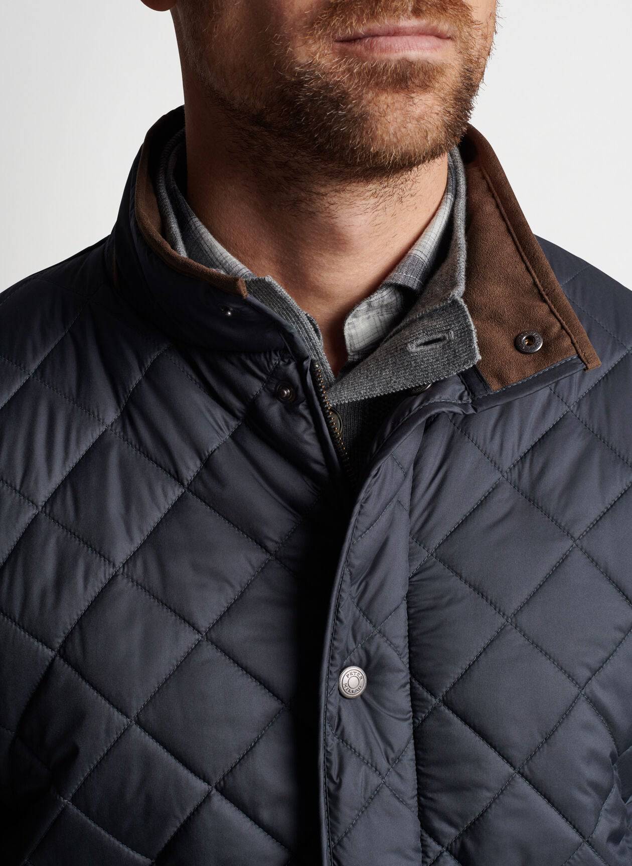 Peter millar outlet quilted coat