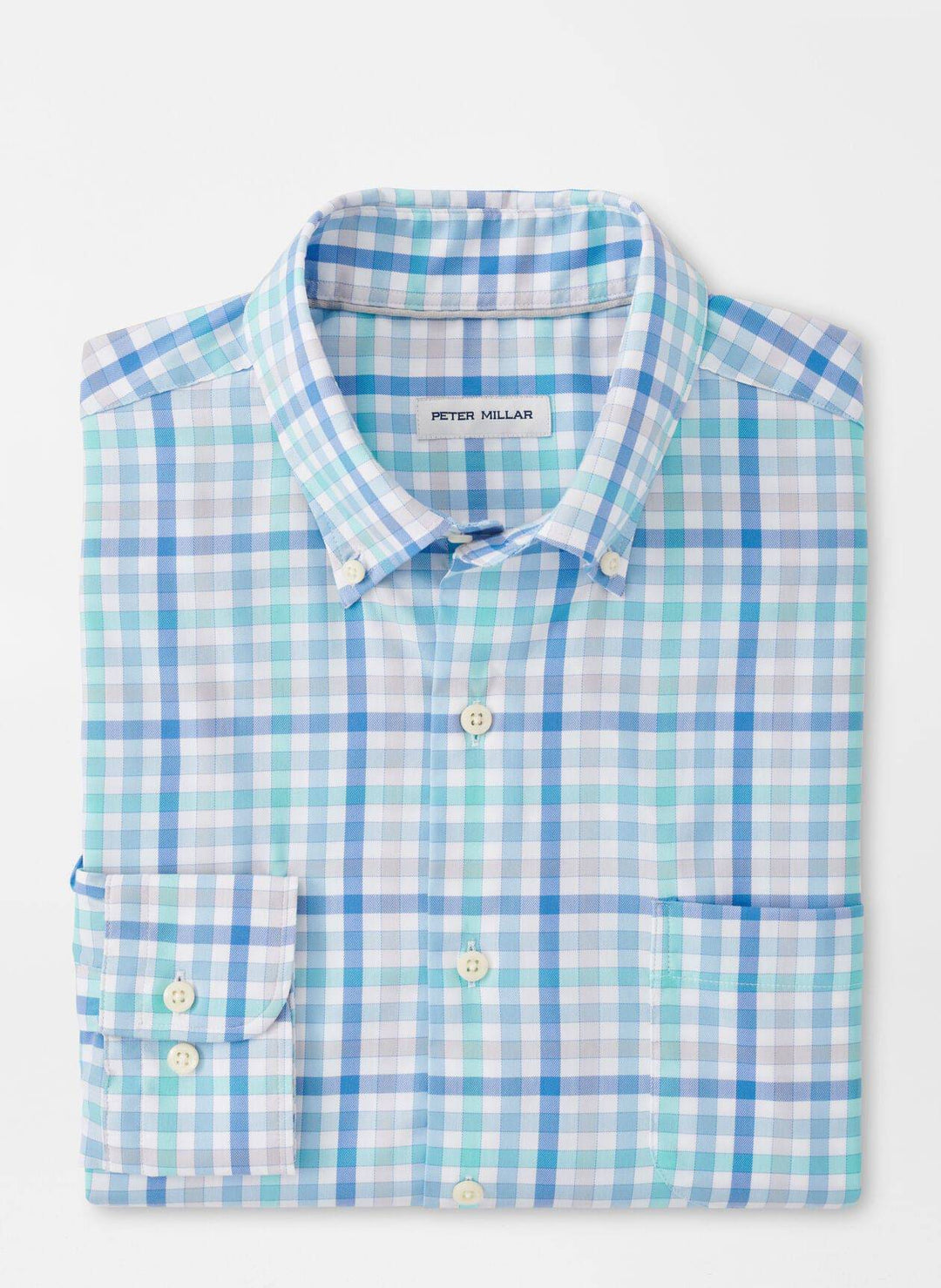 Peter Millar Walker Cotton-Stretch Sport Shirt