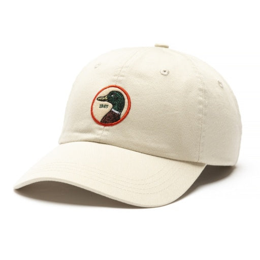 Duck Head Circle Patch Twill Hat Putty D41006