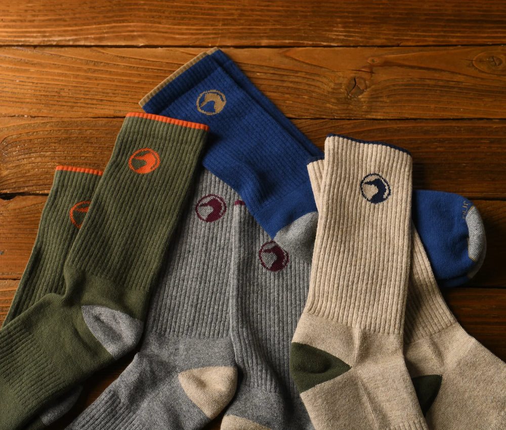 Duck Head Logo Sock Olive D81017