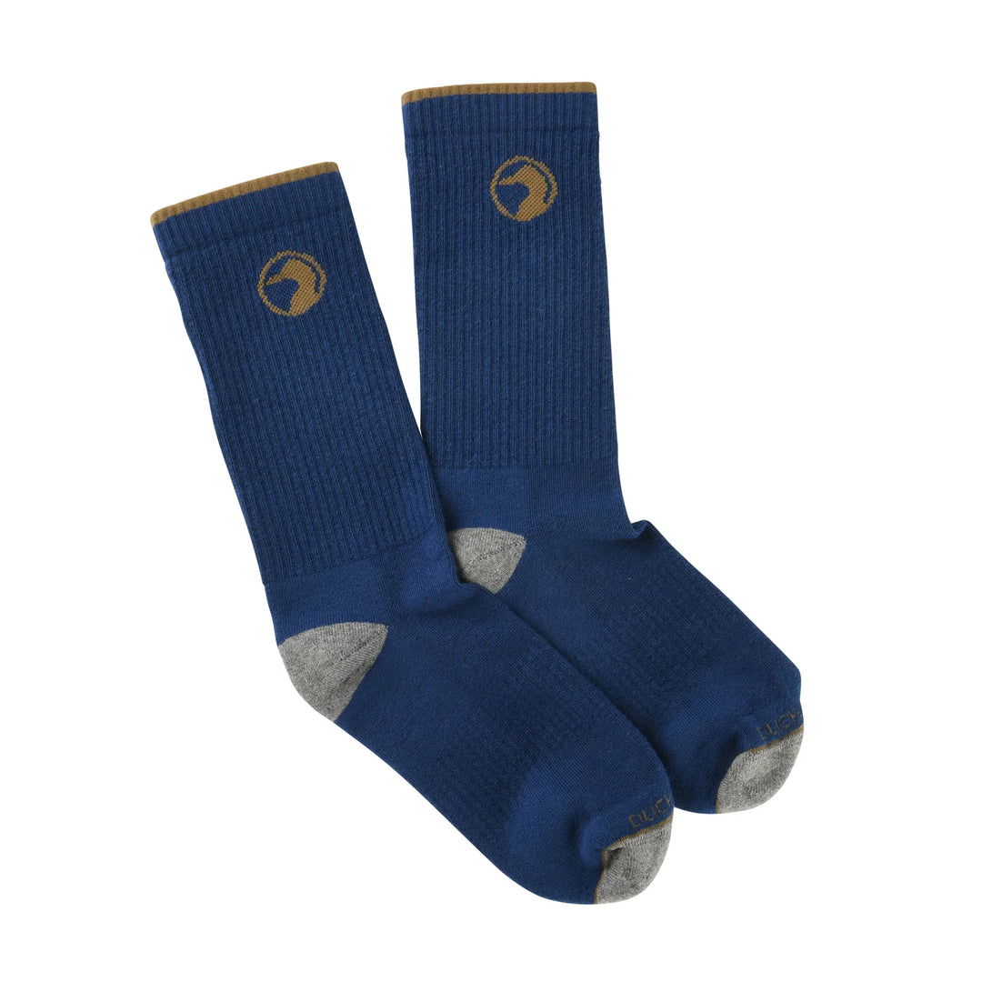 Duck Head Logo Sock Navy D81017